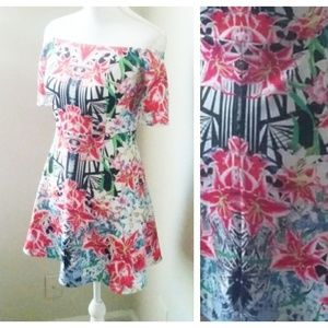 aqua • kaleidoscope dress